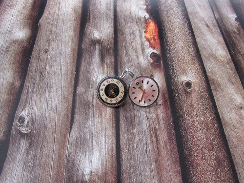 CIFERNÍKY , Steampunkové visací náušnice — foto 1