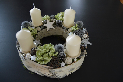Adventní věnec přírodní — foto 1