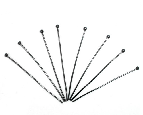 Ketlovací nýt/ kulatý/ gunmetal/ 42x0,7mm
