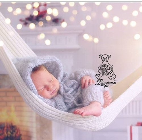 Newborn overálek s kapuckou — foto 1