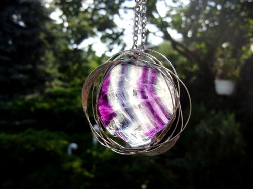... ochranný amulet - fluorit ... — foto 1