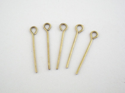 Ketlovací jehla/ ant.bronz/ 35x0,7mm