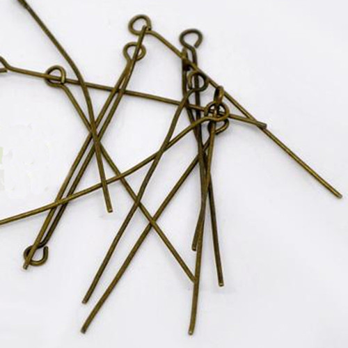 Ketlovací jehla/ ant.bronz/ 42x0,7mm