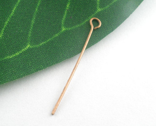 Ketlovací jehla/ měď/ 30x0,7mm — foto 1