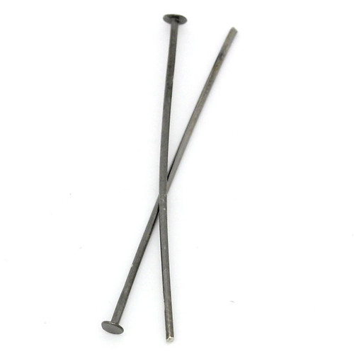Ketlovací nýt/ gunmetal/ 35x0,7mm
