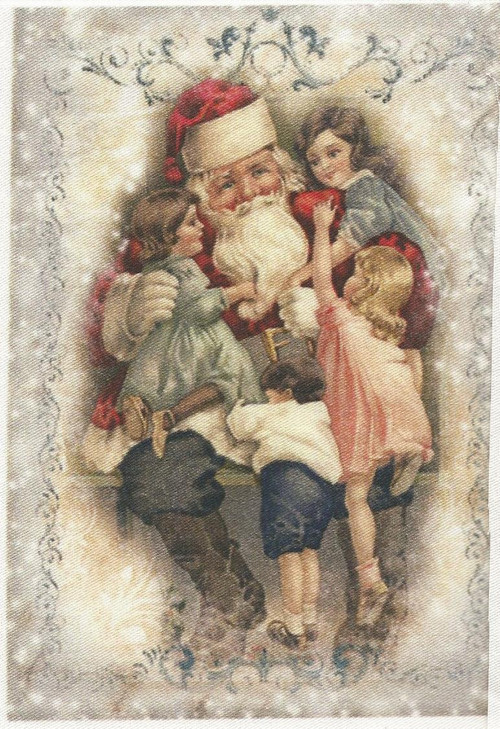 Bavlněná látka - panel 9 x 14 cm