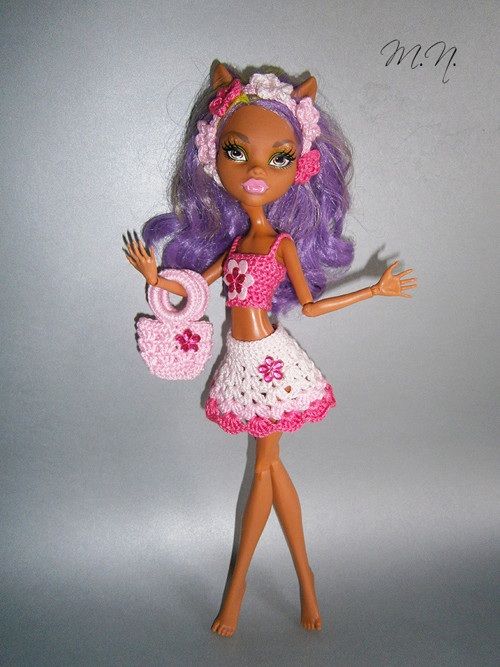 Růžová romantika pro Monster high — foto 1