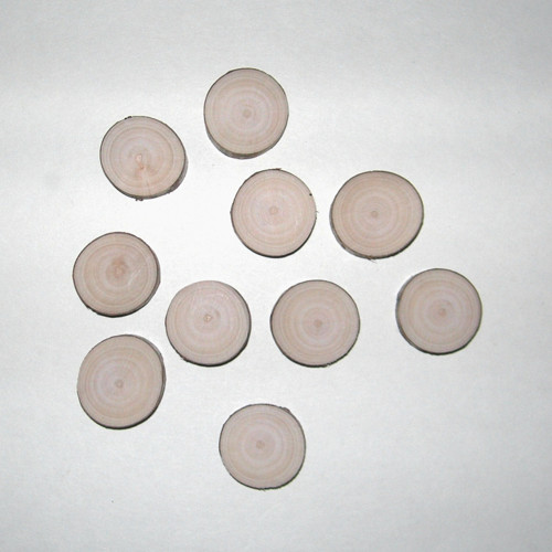 Kolečka dřevěná 2,2 x 0,7 cm — foto 1