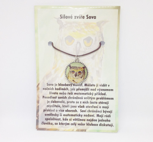 Soví Přívěsek - talisman se sovou — foto 1