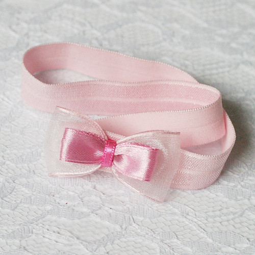 Čelenka pro newborn - růžová — foto 1