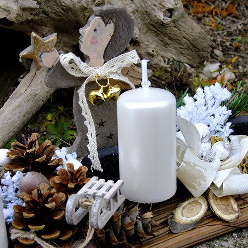 Adventní čára - Lesní s andělem — foto 1