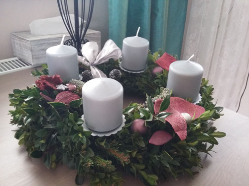 ADVENTNÍ VĚNEC 40cm — foto 1
