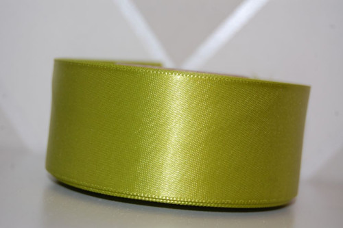 Atlasová - saténová stuha š. 40 mm : Pistachio