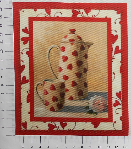 KEPR panel - káva (2K5/7) 13,5 x 16 cm — foto 1