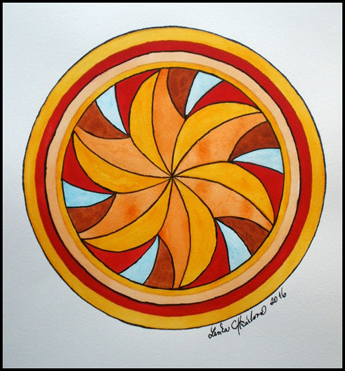 Mandala "Listopad"