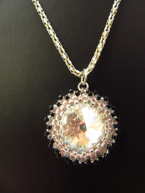 Swarovski crystal V.