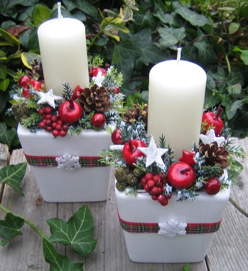 Svícny se sněhovými vločkami..2 — foto 1