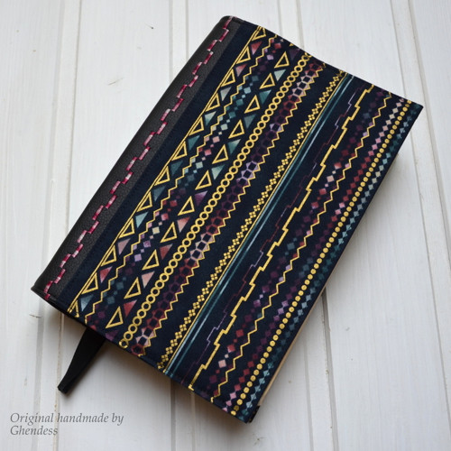 Obal na knihu - Elegance/černá koženka — foto 1