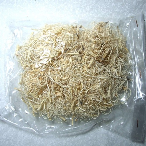 Kořínky "curly moss" 50 g - bělené — foto 1