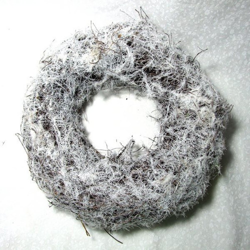 Věnec se sněhem, 25 cm — foto 1