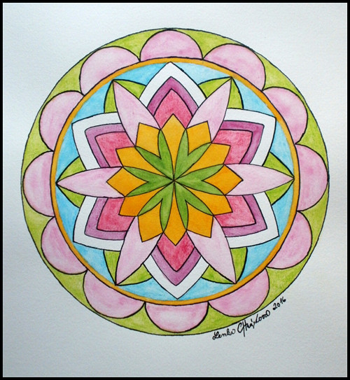 Mandala "Květen"
