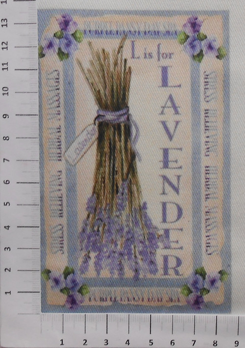 KEPR panel-s vůní levandule (2K19/38) 9x13,5 cm — foto 1