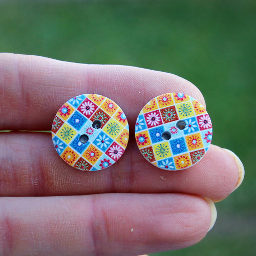 Hippie knoflíky — foto 1