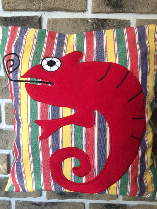 Red Marthen červený chameleon. — foto 1