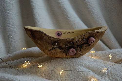 Oválná mýdlenka-rose-ihned — foto 1