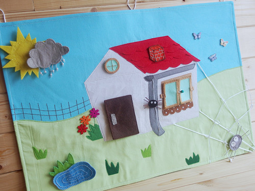 Velká didaktická podložka - ITSY BITSY SPIDER — foto 1