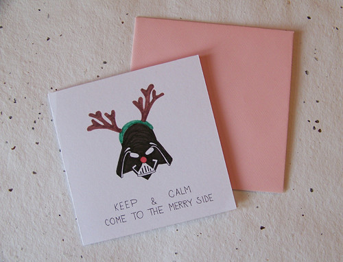 Vánoční přání - MERRY SIDE_PRODÁNO — foto 1