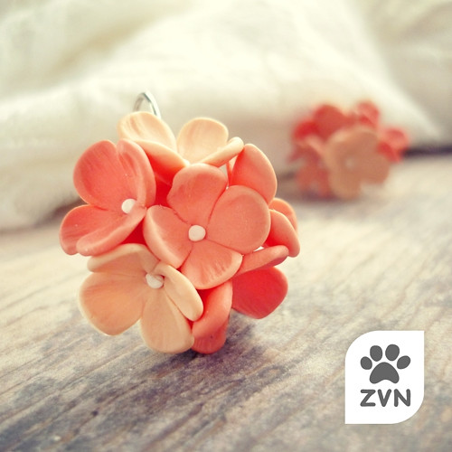 Peach - náušnice (ZVN) — foto 1