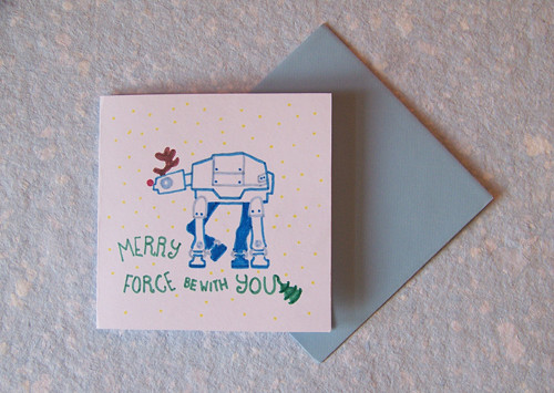 Vánoční přání - MERRY FORCE_PRODÁNO — foto 1