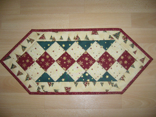Vánoční štola - středový ubrus — foto 1