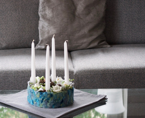 Adventní dekorace Turquoise — foto 1