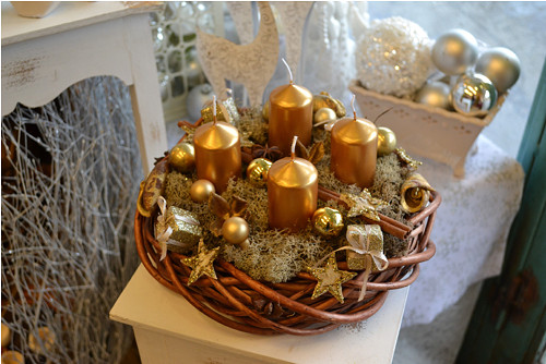 Luxusní adventní svícen — foto 1