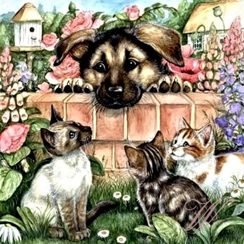 Bavlněný panel č. 2398