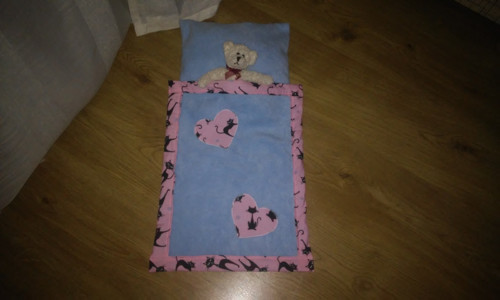 Peřinky pro panenky, fleecové :-) — foto 1