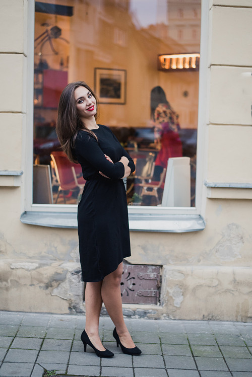 Bamboo šaty Amabile černé — foto 1