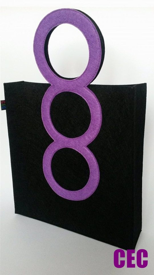 Purple cirkles-shape — foto 1