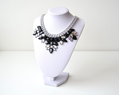 VÝPRODEJ!!! Náhrdelník SILVER BLACK — foto 1