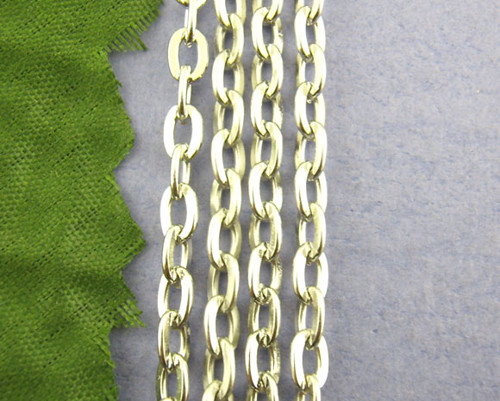 Řetízek/ ant. stříbro/ 3x5mm