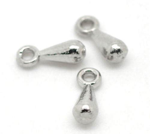 Koncovka na řetízek/ platina/ 7x3mm