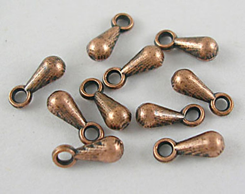 Koncovka na řetízek/ ant.měď/ 7x3mm