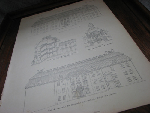 Architektura a stavitelství, starý tisk, 1907