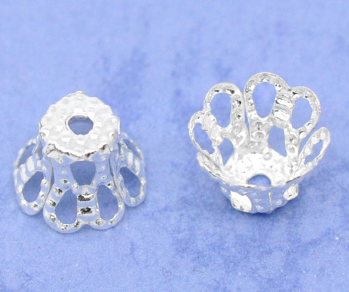 Kaplík filigrán MINI č.1/ stříbro/ 5x6mm