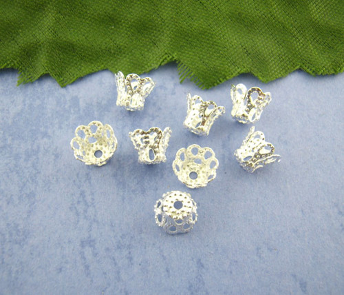 Kaplík MINI č.2/ stříbrný/ 5x6mm