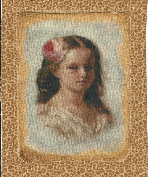 Bavlněná látka - panel 11 x 14,5 cm