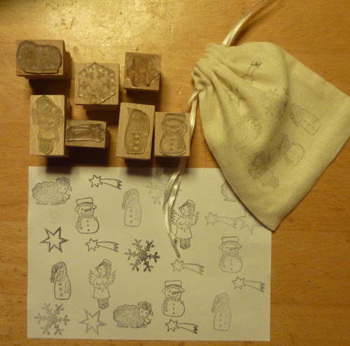 Razítka mini zimní sada — foto 1