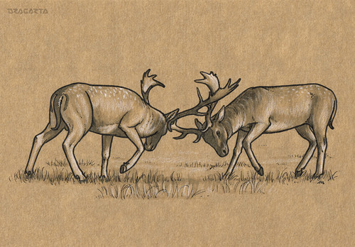 Inktober 2016/17 Jeleni
